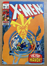X-Men #58 Jul 1969 1st Havok in Costume Neal Adams Silver Age Marvel VG/FN (5.0) picture