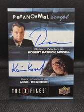 2023 The X-Files Monsters of Week Edition Robert Wisden Karin Konoval Auto picture