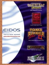 1998 Eidos PC Games Original Advertisement / Retro Promo v7 picture