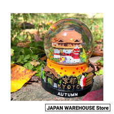 Snow globe Kyoto (Autumn) Figurine Interior Souvenir gift Japan New picture