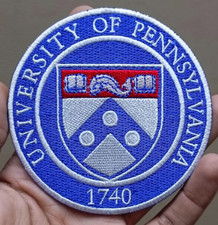 University Of Pennsylvania Logo Iron On Patch - Sew Patch - Embroidered Patch picture