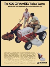 1970 Gravely Riding, Lawn, Garden Tractor NEW Sign 24x30