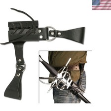 Universal Leather Sword Frog - Adjustable, Durable Holder for Swords & Scabbards picture