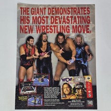 WCW vs NWO World Tour Nintendo 64 N64 Demonstrates Print Ad/Poster Promo Art picture