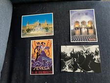 4 Sevilla, Spain postcards purchased but unused picture
