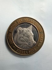 $10 Sierra Sid's Casino gaming token from Sparks, Nevada Silver Strike picture