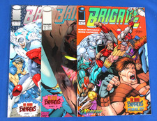 Image Comics Brigade Vol 2 #1 2 3 Lot Blood Brothers 1993 Rob Liefeld NM picture