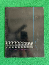 LAPD Los Angeles Police Department 1969 Annual Report RARE picture