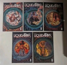 LIQUIDATOR (2025) #1 2 3 4 5 NM-/VF+ COMPLETE SERIES SET MAD CAVE STUDIOS  picture