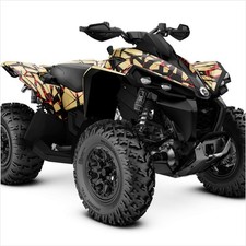 QUAKE design sticker kit wrap for Can-Am Renegade XXC/XMR picture