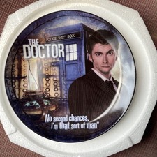 Doctor Who Limited Edition Collector Plate David Tennant with COA  94/2000 picture