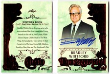 Bradley Whitford 2024 Leaf History Book Pop Culture Auto # /3 Handmaid's Tale picture