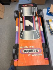 Vintage Wynn's Race Car Mechanic Creeper Dealer Promotional Shop Display RARE picture