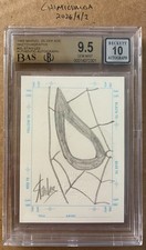 1998 Marvel Silver Age Spider-man Sketchagraph Stan Lee Autograph Card picture