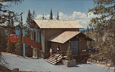 Salida Colorado Monarch Crest Tramway Gondola Bldg c1950-60s Vintage Postcard picture