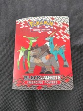 Pokemon Card Mini Binder Album Black & White: Emerging Powers - TCG picture