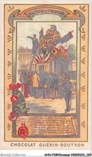 Ahhp3-0496 - Chromos - Chocolat-Guerin-Boutron - Paris - At the Statue of Str picture