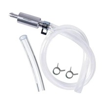 Universal One Way Brake Bleeder Kit Check Valve with Clear Hose & Clamps picture