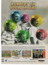 Nintendo Bust-A-Move 2 Bubble Arcade Video Game Print Ad 1998 Poster Promo Ad picture
