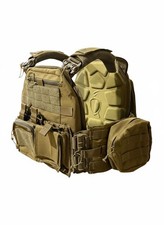 FAPV  Plate Carrier Vest Coyote Brown-GEN 5 Quick Release, USA,UK ARMY. picture