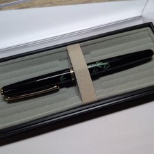 Rare Namiki Pilot Hira Maki-e Bamboo 14K Medium M Fountain Pen Urushi Japan picture