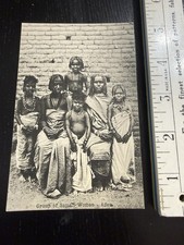 Somali Girls RPPC Photo Postcard African American Children Women Old Vintage picture