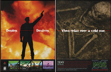 Uprising X 3DO - Video Game Print Ad / Poster Promo Art 1998 picture
