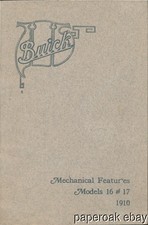 Original 1910 Buick Models 16 & 17 Brochure picture