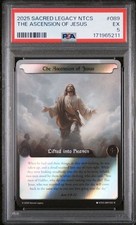 2025 Sacred Legacy NTCS #89 : The Ascension of Jesus : Rare Foil : 1E : PSA 5 picture