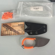 Jake Hoback Custom Jeremiah Johnson Fixed (Neck Knife) Purple picture