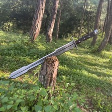 Custom Handmade D2 Tool Steel Blade Urkema Machete Sword | Hunting Sword Camping picture