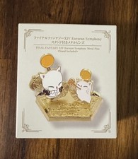 Final Fantasy XIV 14 FFXIV Eorzean Symphony Moogle Metal Pins w/ Stand picture