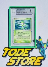 Pokemon Celebi ex 117/115 Ex Unseen Forces Rare Holo BGS9 MINT 2005 Nintendo picture