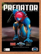 2001 Metroid Fusion GBA Original Advertisement / Retro Promo v1 picture