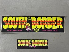 South of the Border Bumper Stickers 1 Small & 1 Large (set of 2) picture