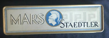 RARE - VINTAGE J.S. Staedtler, MARS STAEDTLER ~ 12 NEW PENCILS IN TIN, VERY NICE picture