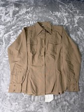 WWII WAC US Women's Army Tropical Worsted Khaki Jacket Uniform 34 picture