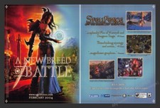 SpellForce: The Order of Dawn 2000s Video Game Print Advertisement (2 Pgs) 2004 picture