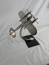 Plane Stainless Executive Airplane Desk Decor 11