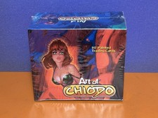 RARE 1996 WILDSTORM - ART OF CHIODO SEALED WAX BOX picture