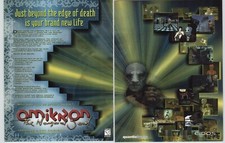 omikron the nomad soul PC RPG Video Game Art 1999 Vintage Print Ad/Poster Rare  picture
