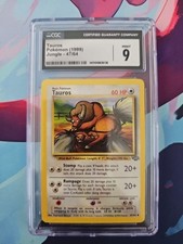 1999 Tauros 47/64 Jungle CGC 9 Mint picture
