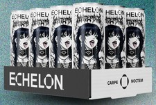 Full case Goth Girl Spit Energy Drink Echelon LIMITED COLLAB WITH WHITE PHOSPHOR picture