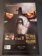 2006 KILLZONE: Liberation Playstation PSP military game art ~ Print Ad/Ad Page picture