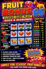FRUIT Bonus 96 8-Liner Replacement CGA Game Board Cherry MASTER IGS picture