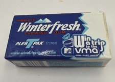 2001 MTV VMA Wrigley’s Winterfresh Gum 17 Stick Unopened Promo Y2K Vintage picture