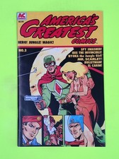 America's Greatest Comics #3 Vol. 2 AC Comics Higher Grade Comic Book RY12-190 picture