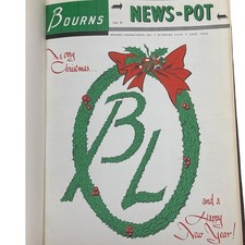 Bourns Inc. Newspot Yearbook 1957–1961 Vintage Corporate Annual Book picture