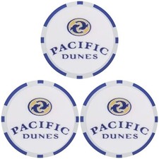 (3) Pacific Dunes Golf Course: Bandon Dunes Resort - Poker Chip Golf Ball Marker picture