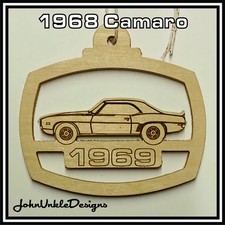 1969 Chevrolet Camaro wood ornament picture